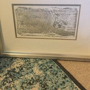 H. Lallier, 67/200  and 74/200 Abstract, prints  Double matted and ready to hang